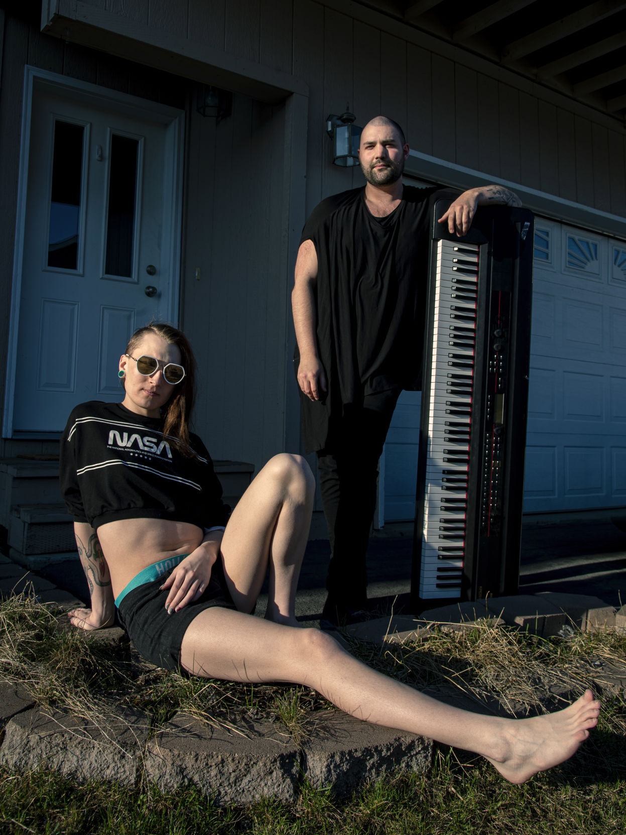 Harper's Farces' Elaine Taylor and Jordan Gingery